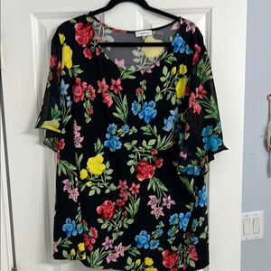 Calvin Klein Floral Print Women's Top